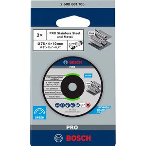 Produktbild für Schruppscheibe Bosch PRO Stainless Steel and Metal