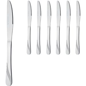 Produktbild für Tafelmesser Gräwe Stralsund, Wellenschliff, 21 cm