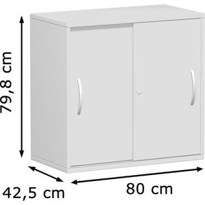 Produktbild für Schiebetürenschrank Geramöbel Flex, Holz