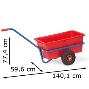Produktbild für Handwagen Fetra 4101L, mit Kasten