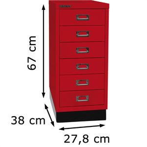 Produktbild für Schubladenschrank Bisley MultiDrawer, aus Metall