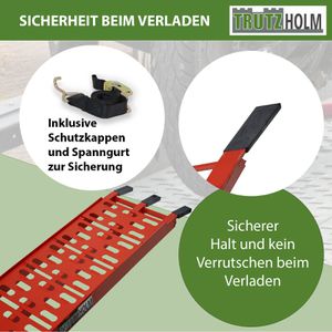 Produktbild für Auffahrrampe Trutzholm 25801, orange, 1 Stück