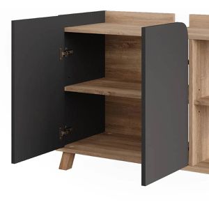 Produktbild für Waschbeckenunterschrank Vicco Karen, stehend