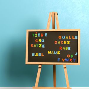 Produktbild für Lernspielzeug Lena 65823, Holz Magnet Buchstaben