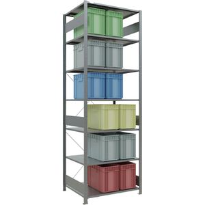 Produktbild für Schwerlastregal Schulte 12582, 7 Metallböden