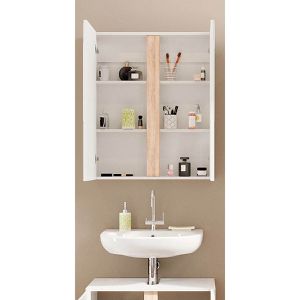 Produktbild für Spiegelschrank Vicco Gloria, weiß