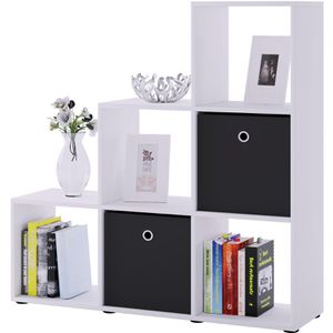 Produktbild für Bücherregal VCM Nitas, 912404, weiß