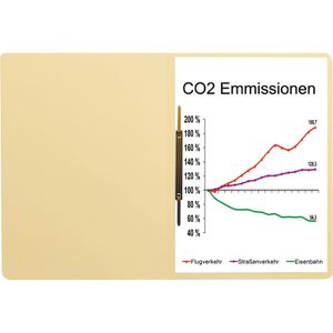 Produktbild für Schnellhefter Falken 80000458, A4, chamois