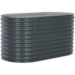 Hochbeet vidaXL 45524, aus verzinktem Stahl