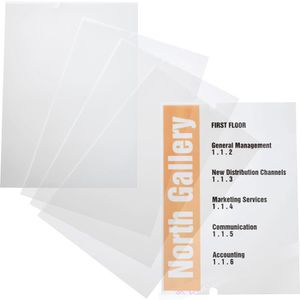 Einsteckschilder Durable 483519 CrystalSign Refill