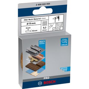 Produktbild für Drahtbürste Bosch 2608622054, Scheibenbürste Ø 75mm