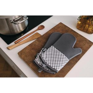 Produktbild für Ofenhandschuh LauterSchutz LS102, grau