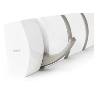 Produktbild für Garderobenleiste Umbra Flip 5, 318850-660, weiß