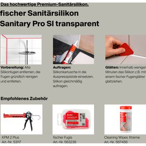 Produktbild für Silikon Fischer Premium, DSSA, transparent