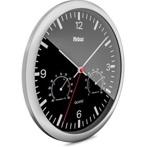 Produktbild für Wanduhr Mebus 56731, Kunststoff, analog, Quarzuhr