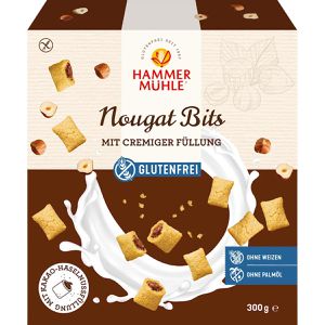 Cornflakes Hammermühle Nougat Bits, 300 g