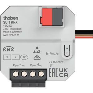 Produktbild für Schaltaktor Theben SU 1 KNX, 4942520, für Smart Home