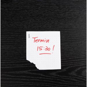 Produktbild für Haftnotizen Brunnen Fun Collection Schoko, weiß