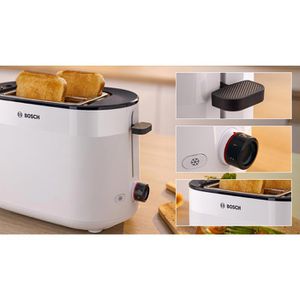 Produktbild für Toaster Bosch MyMoment TAT2M121, mit 6 Stufen &amp; Auftaufunktion