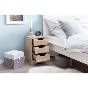 Produktbild für Nachttisch Wohnling WL5.705, sonoma eiche