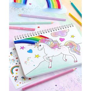 Produktbild für Buntstifte Faber-Castell Colour Grip Einhorn 18+6