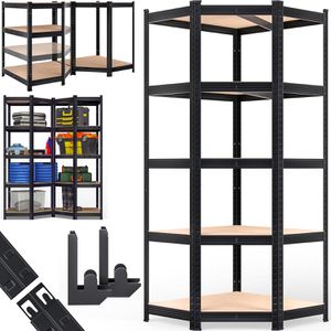 Produktbild für Schwerlastregal Monzana 109723, 5 Holzböden