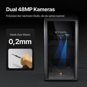 Produktbild für Graviermaschine xTool F2 Ultra Dual-Laser, 220 x 220mm