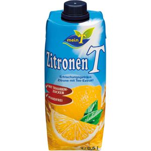 Produktbild für Eistee meinT Zitrone, im Tetrapack