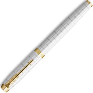Produktbild für Füller Parker IM Premium Pearl G.C., Feder F