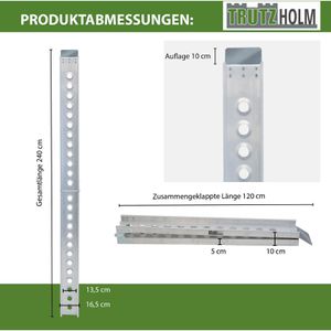 Produktbild für Auffahrrampe Trutzholm 39081, 1 Stück