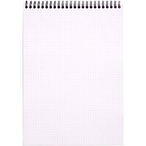 Produktbild für Notizblock Rhodia 185039C, dotpad, schwarz, A4