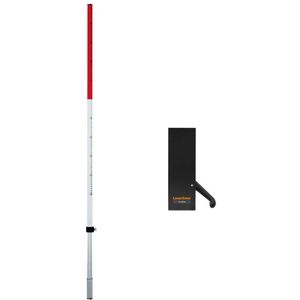 Messlatte Laserliner 080.50, Plus rot