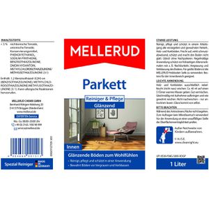 Produktbild für Bodenpflege Mellerud Reiniger &amp; Pflege, glänzend, Konzentrat