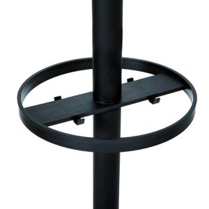 Produktbild für Garderobenständer Alba Stan3, PMSTAN3 N, schwarz