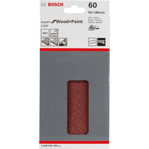 Produktbild für Schleifpapier Bosch C430 Wood and Paint, Körnung 60