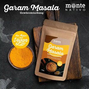Produktbild für Gewürzmischung Monte-Nativo Premium Qualität, Garam Masala