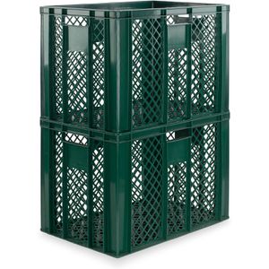 Produktbild für Eurobox Alpha-Paletten grün, 80 Liter, lebensmittelecht