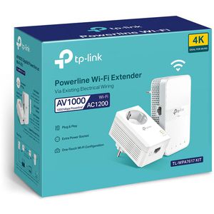 Produktbild für Powerline TP-Link AV1000 TL-WPA7617 KIT