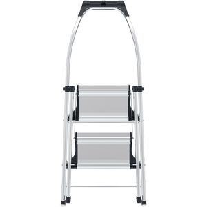 Produktbild für Klapptritt Hailo TopLine K100, 4302-301, aus Aluminium