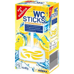 WC-Duftspüler Gut&Günstig WC-Sticks Zitronenduft