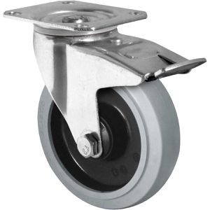 Schwerlastrolle CASCOO Serie R4E2, Lenkrolle