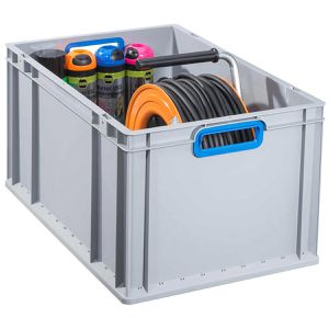 Produktbild für Eurobox Allit ProfiPlus EuroBox 632, grau, 62 Liter