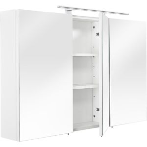 Produktbild für Spiegelschrank Posseik weiß