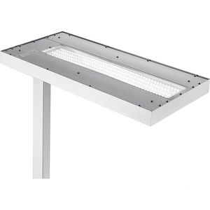 Produktbild für Stehlampe Alco 9080-2, LED, silber, 195 cm