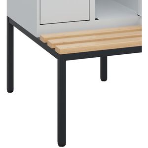 Produktbild für Spind CP-Möbel Classic PLUS, lichtgrau