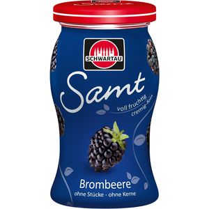 Schwartau Fruchtaufstrich Samt Brombeere, 50% Frucht, 270g