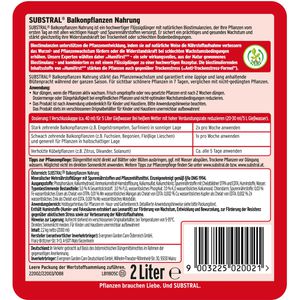 Produktbild für Dünger Substral Balkonpflanzen Nahrung
