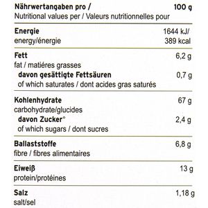 Produktbild für Zwieback Praum Vollkorn, laktosefrei