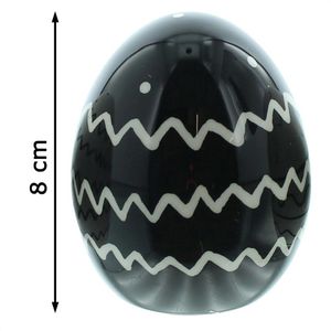 Produktbild für Osterdeko Frank-Flechtwaren 775054, weiß / schwarz
