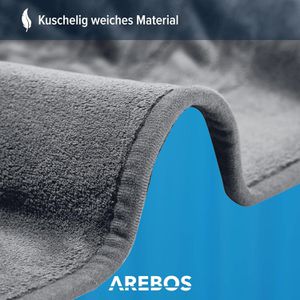 Produktbild für Heizdecke Arebos 105460, grau